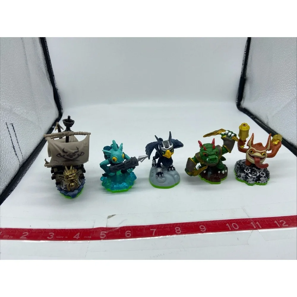 Skylanders Spyro's Adventure Figures 5 Pirate Ship Boom Dinorang Gill Grunt
